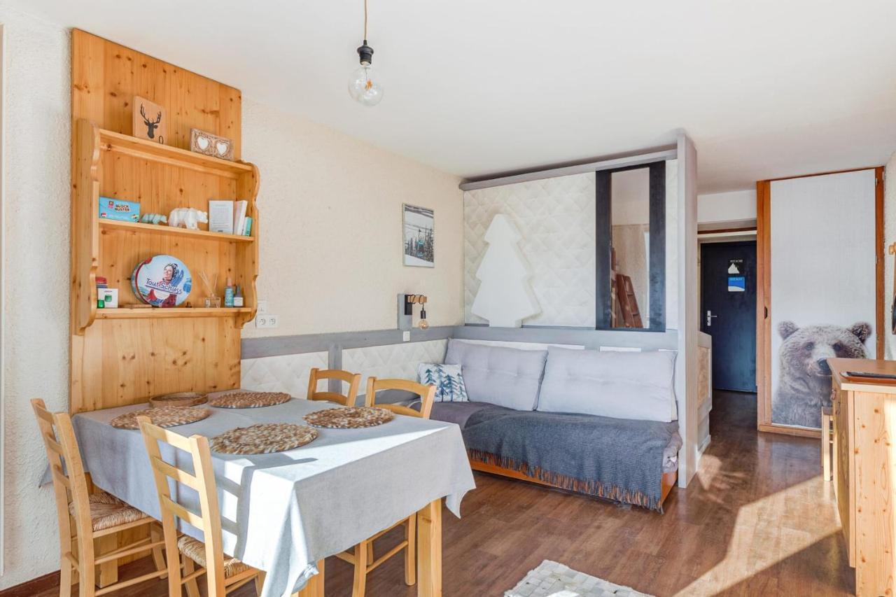 Sunny Studio With Balcony La Clusaz Εξωτερικό φωτογραφία